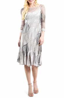 Charmeuse & Lace Dress