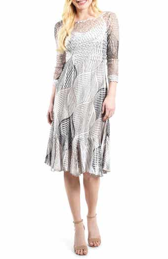 Charmeuse & Lace Dress