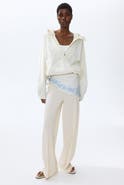 H&M Scarf-detail Trousers