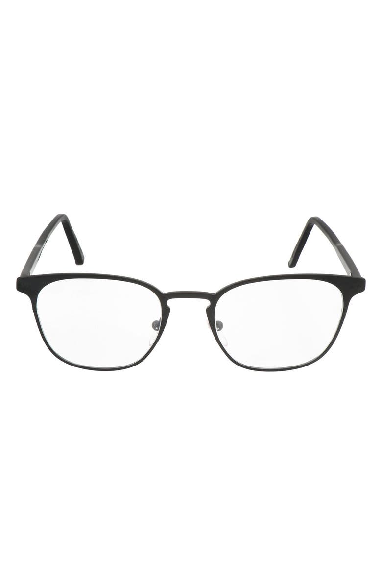 SUPER by RETROSUPERFUTURE<sup>®</sup> 56mm Square Optical Glasses, Main, color, Black