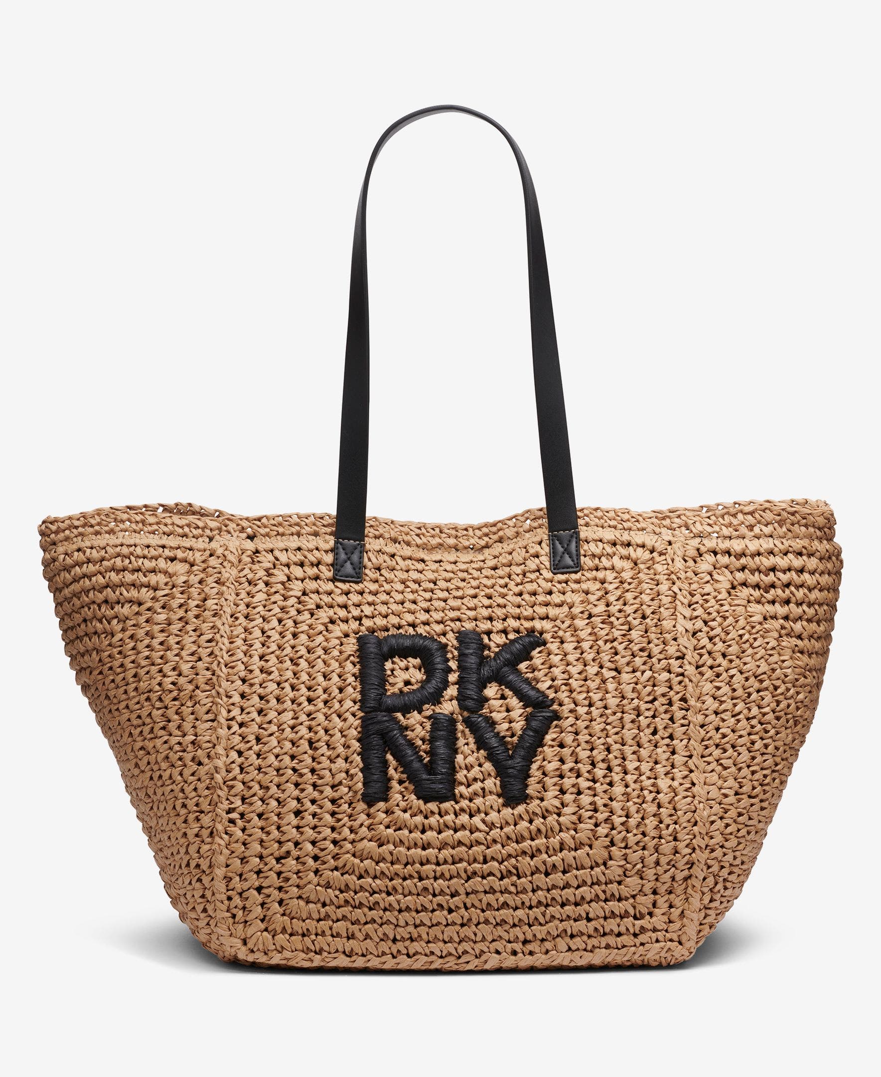 DKNY Paloma Tote, Main, color, Natural/Black