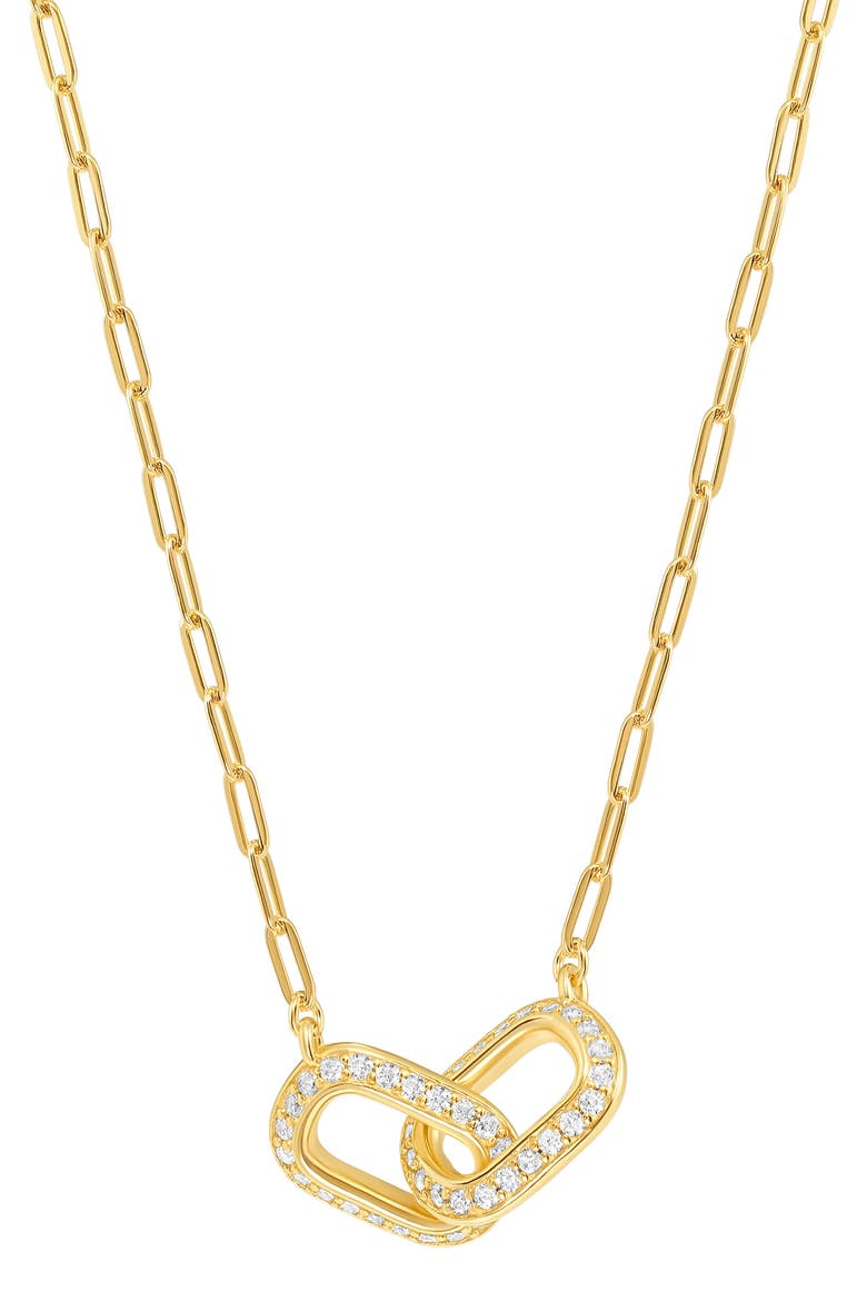 Pavé Duo Interlock Necklace video