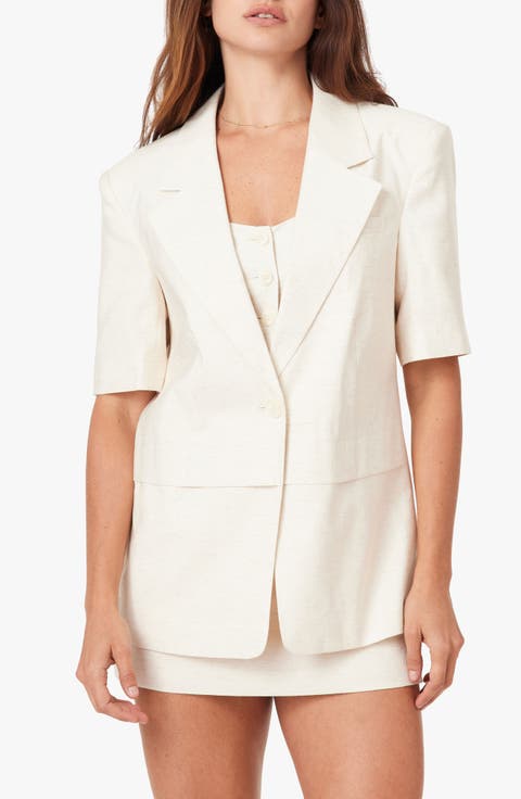 Elbow-Sleeve Blazer