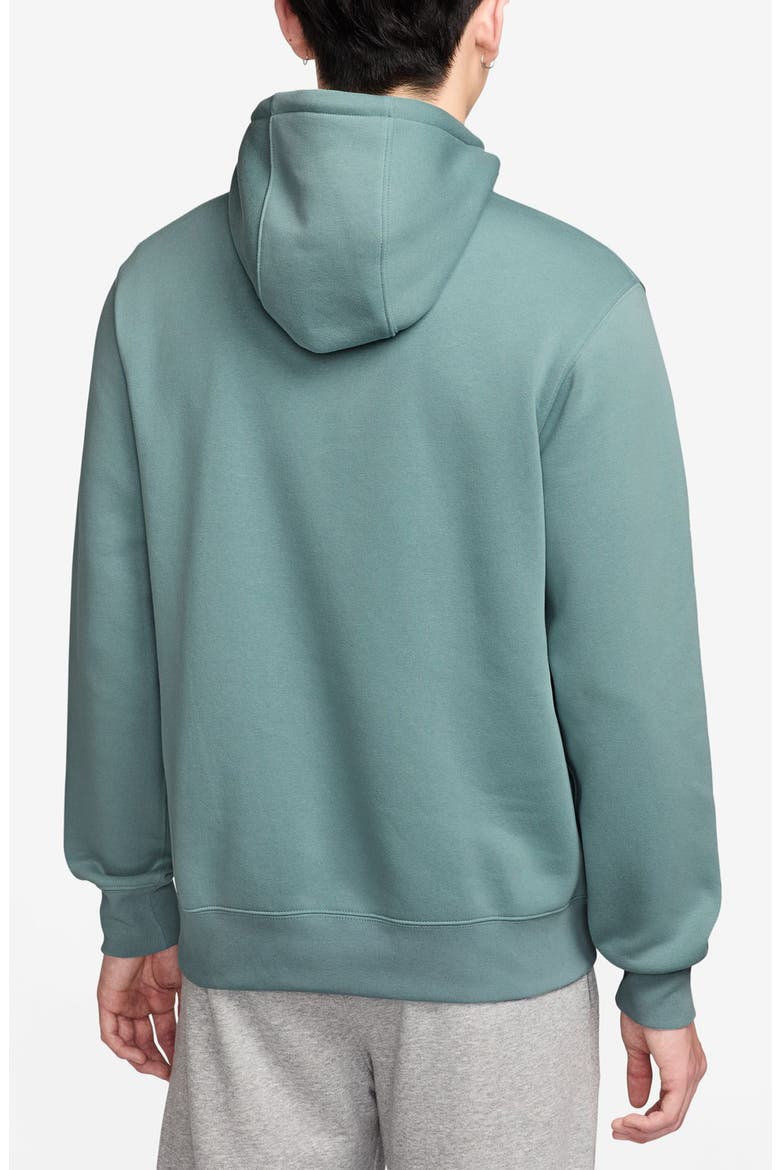 Club Fleece Pullover Hoodie, Alternate, color, CANNON/ WHITE
