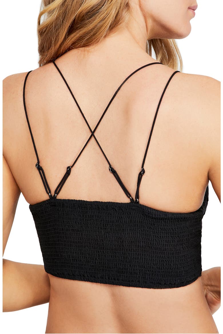 Intimately FP Ilektra Bralette, Alternate, color, BLACK