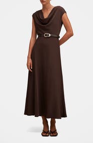 Ever New Estelle Belted Cowl Neck Maxi Dress