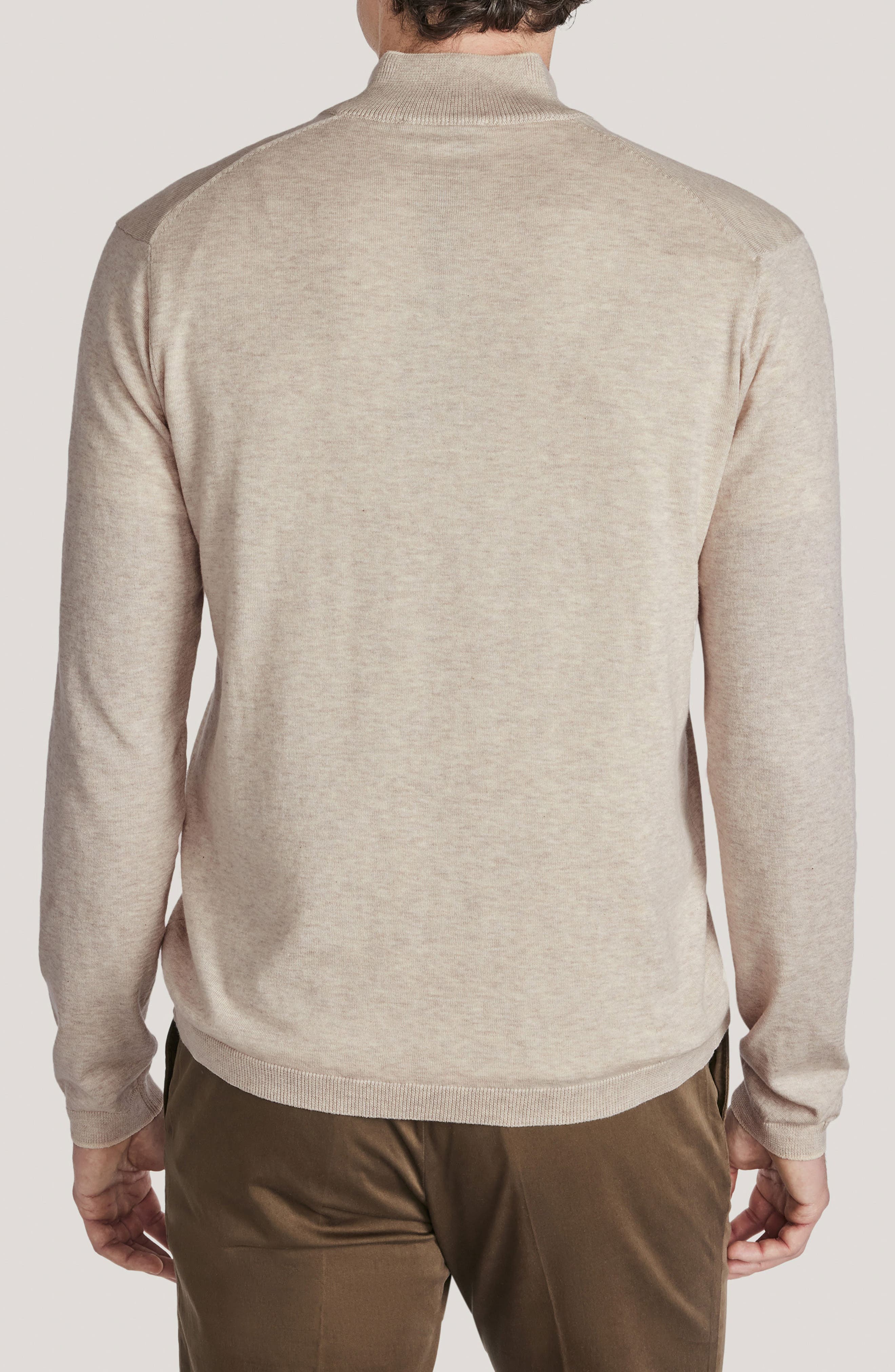 Daniel Quarter-Zip Cotton Sweater - image 4