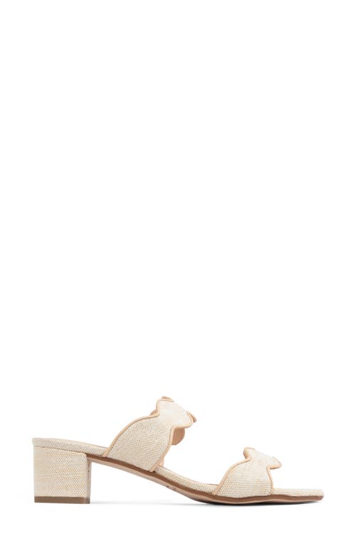 Shop Patricia Green Palm Beach Slide Sandal In Natural Linen