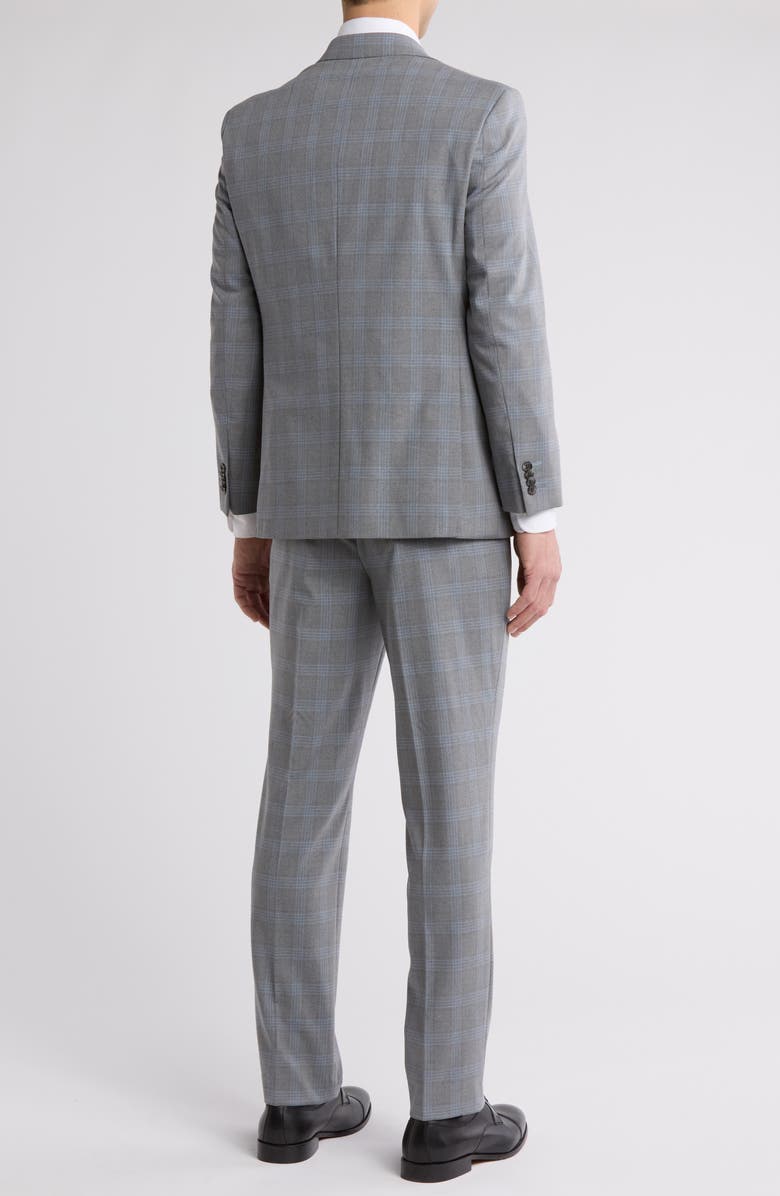 Scotch & Soda Modern Fit Plaid Two-Piece Suit, Alternate, color,