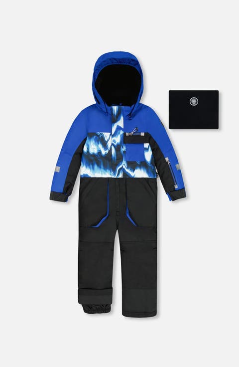 One-Piece Play Snowsuit with and Colorblocking (Toddler & Little Kid)