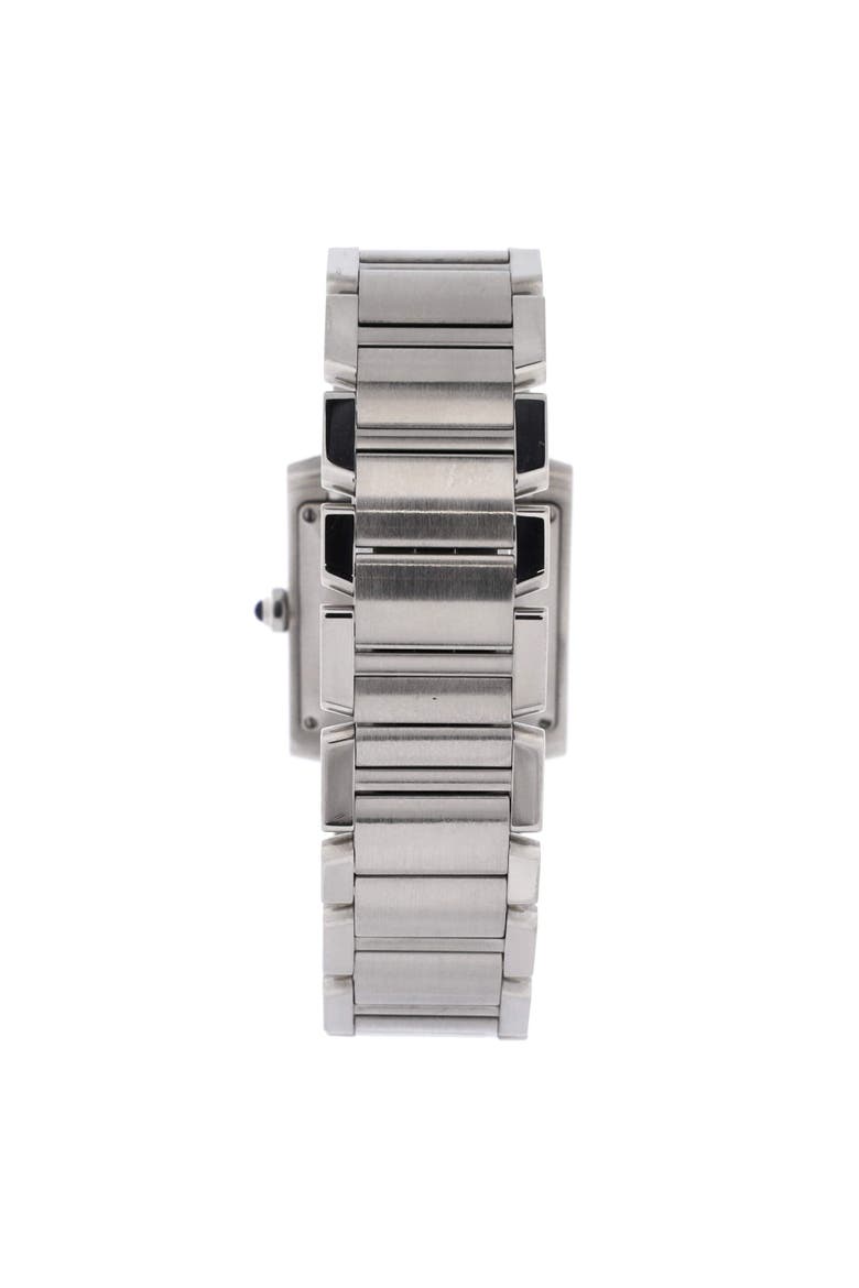 Tank Francaise Automatic Watch Stainless Steel 28, Alternate, color, Metallic Silver
