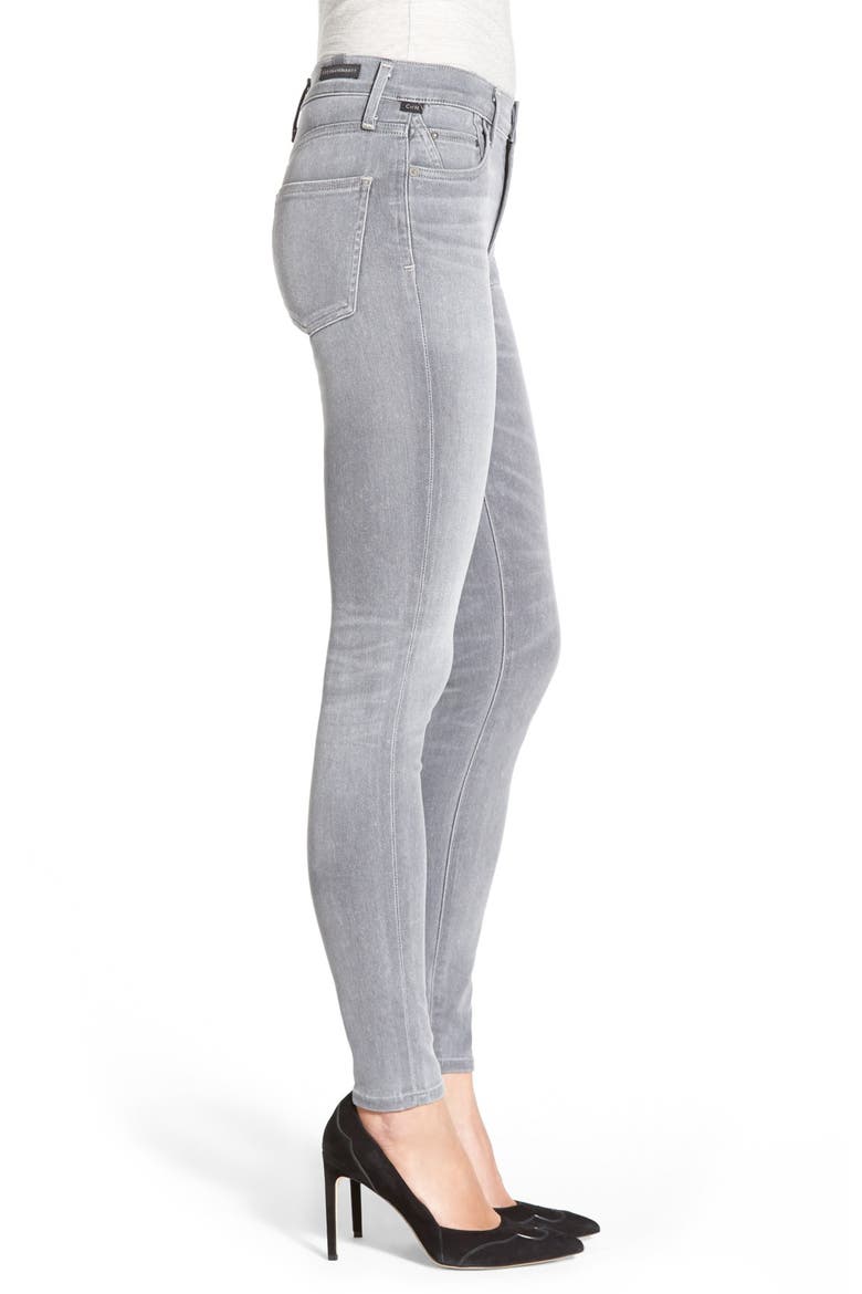 'Sculpt - Rocket' High Rise Skinny Jeans, Alternate, color, SHADOW