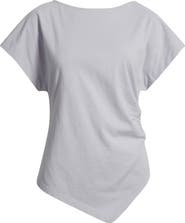 Open Edit Asymmetric Cotton T-Shirt