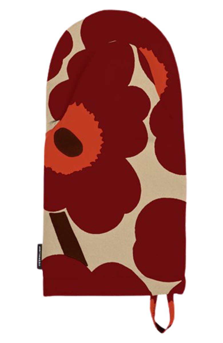 Marimekko Pieni Unikko Oven Mitten, Main, color, 