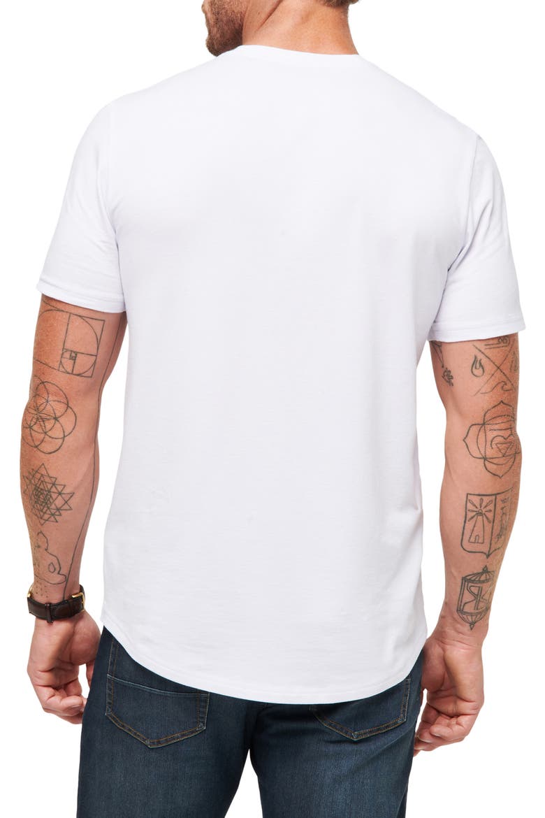 Cloud Crewneck T-Shirt, Alternate, color, WHITE