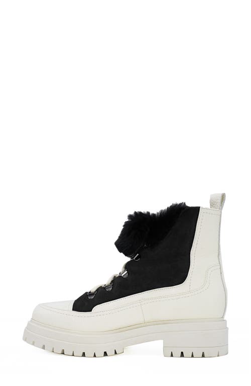 BEAUTIISOLES BEAUTIISOLES FRANCY GENUINE SHEARLING LINED PLATFORM BOOT 