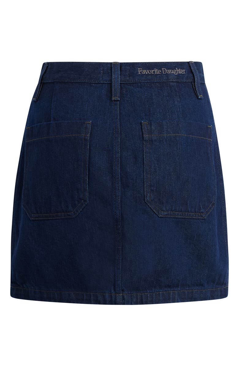 Favorite Daughter The Mimi Denim Miniskirt, Alternate, color, Stout