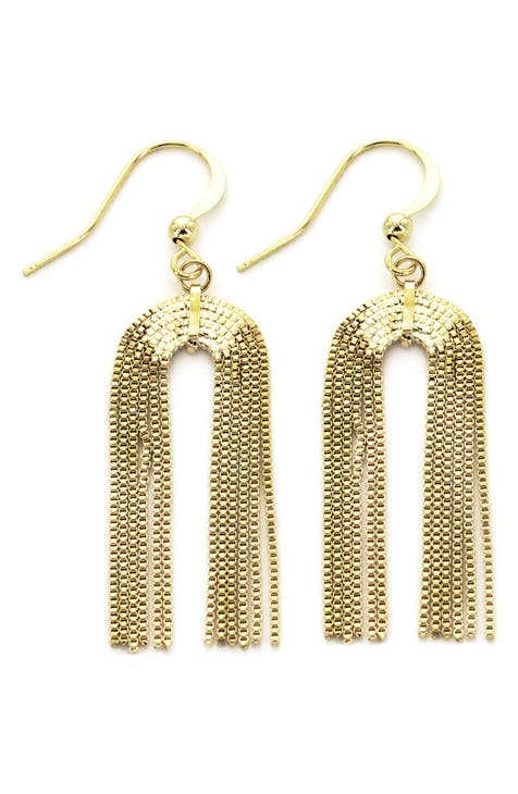 U-Shape Fringe Earrings