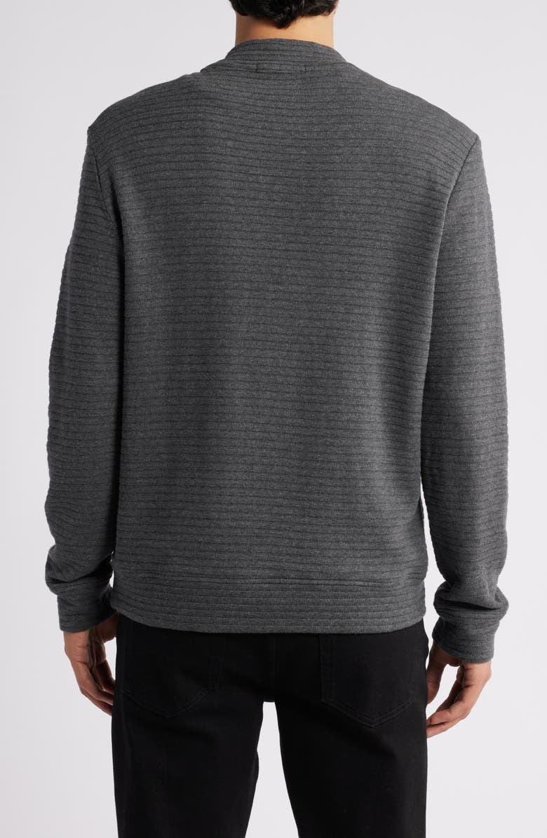 Robert Barakett Cadell Half Zip Pullover, Alternate, color, Charcoal