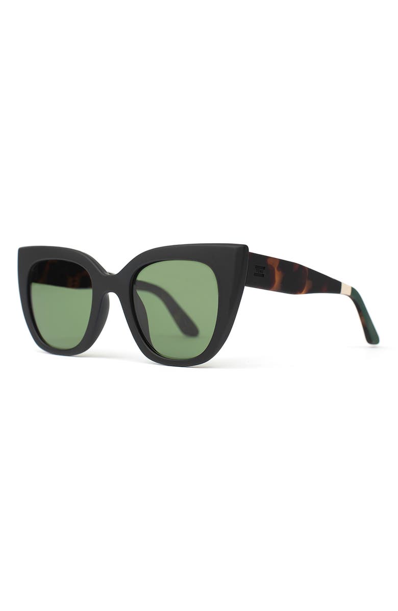 TOMS Traveler Sydney 50mm Small Polarized Cat Eye Sunglasses, Alternate, color,