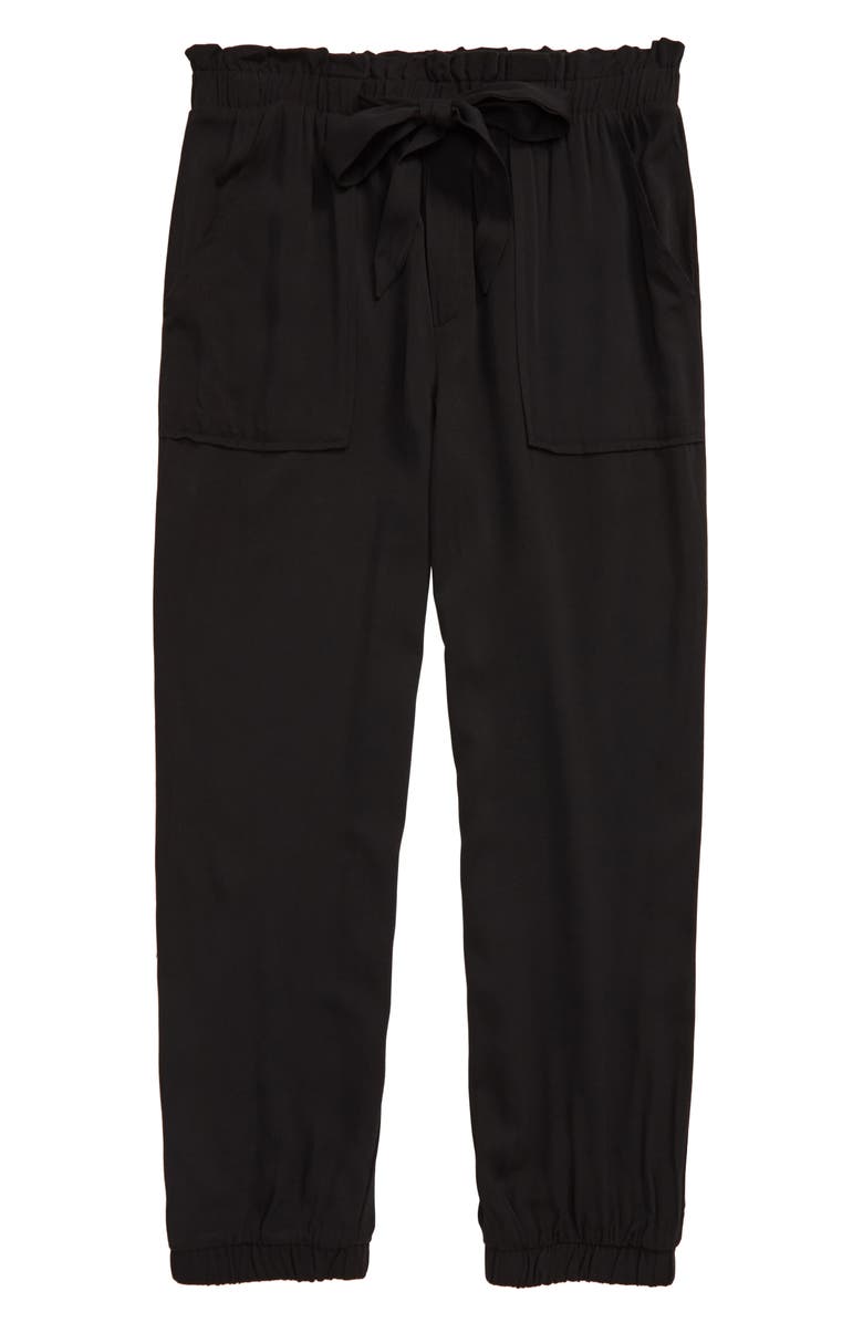 Good Luck Girl Paperbag Waist Jogger Pants, Main, color, 