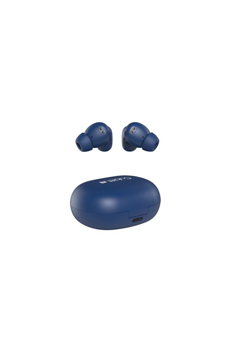 Power Earbuds Bluetooth 6.0, 55ms Latency, 5H Playback, 500mAh Case, ANC, USB-C Charging, Touch Controls, Voice Assistant, Alternate, color, Blue