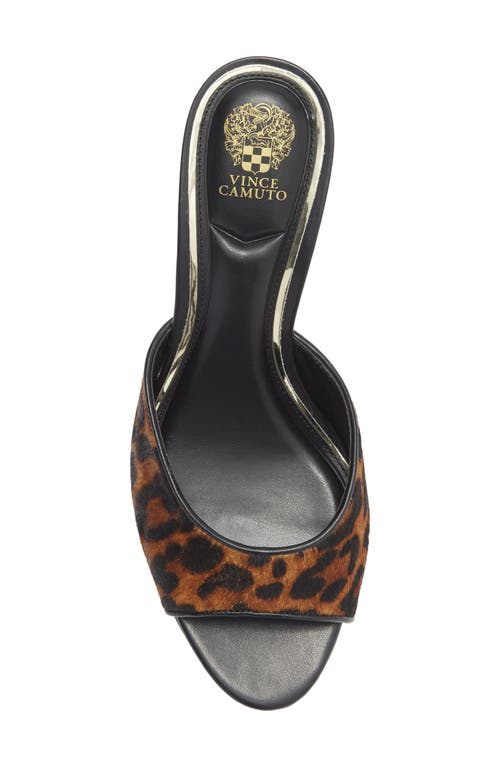 Vince Camuto Prynn Genuine Calf Hair Sandal In Animal Print