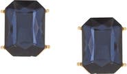 OLIVIA WELLES Marissa Emerald Cut Stud Earrings