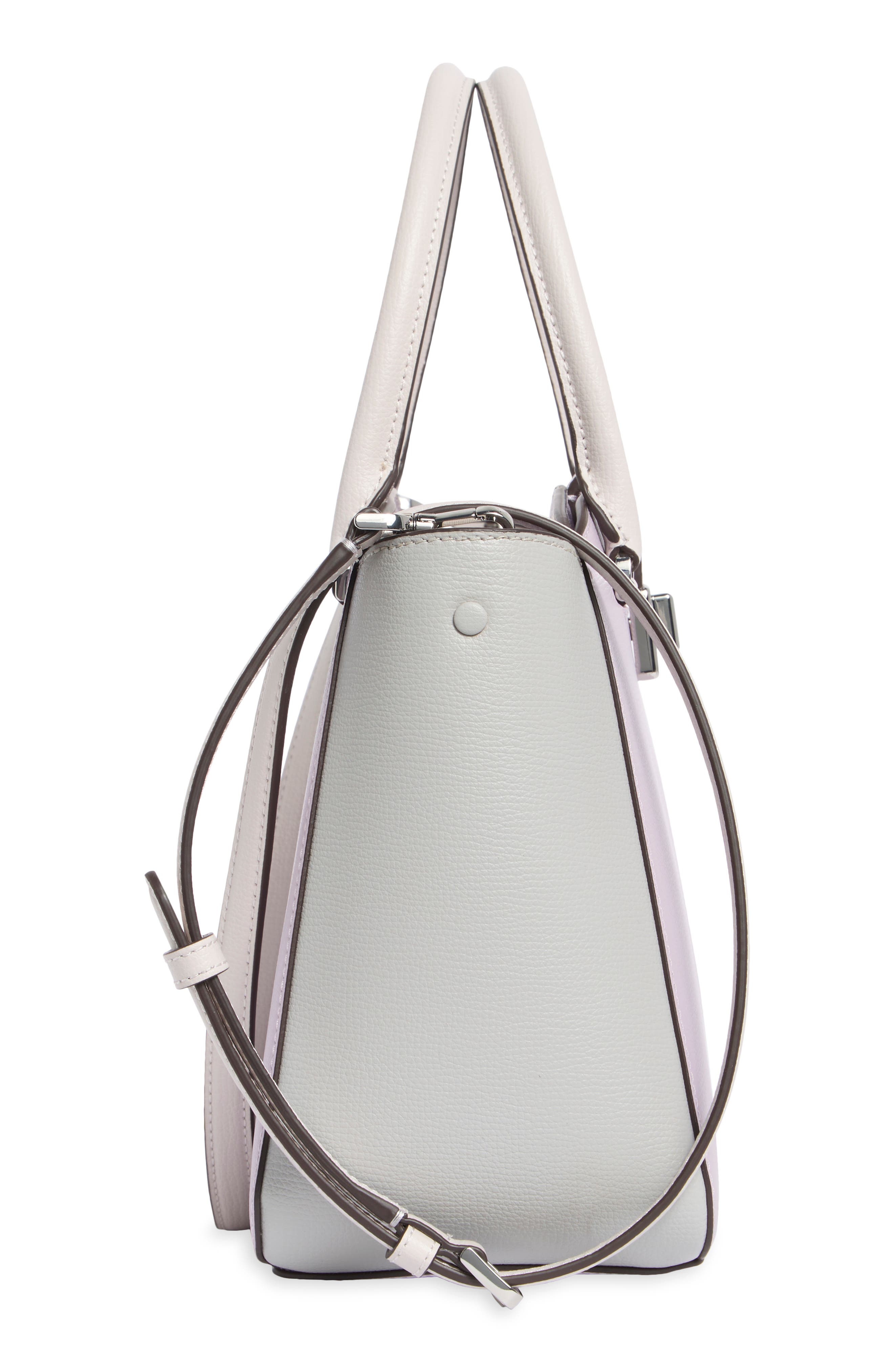 phoebe colorblock shoulder bag, Alternate, color, VIOLET MIST MULTI