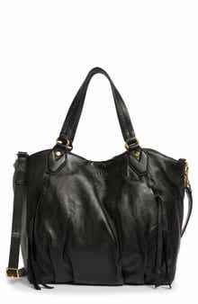 AIMEE Unsubscribed Convertible Leather Shopper