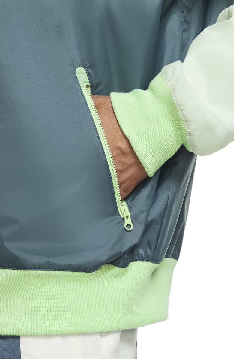 Nike Sportswear Windrunner Jacket, Alternate, color, Ash Green/Cucumber/Spruce Aura