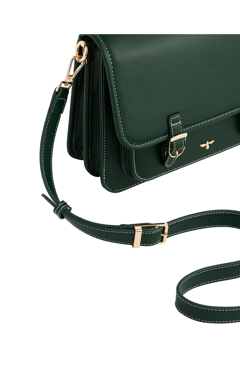 Fable England Into the Woods Green Satchel, Alternate, color,