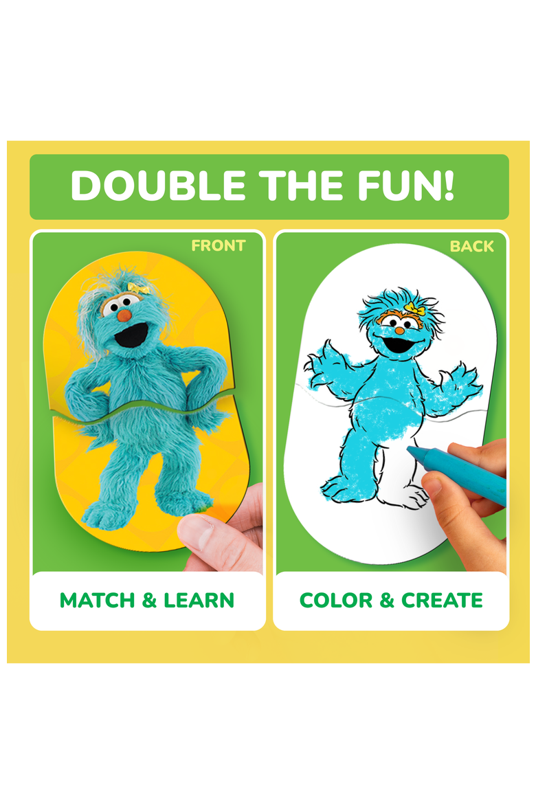 Sesame Street Matching Puzzles, Alternate, color, Multicolor