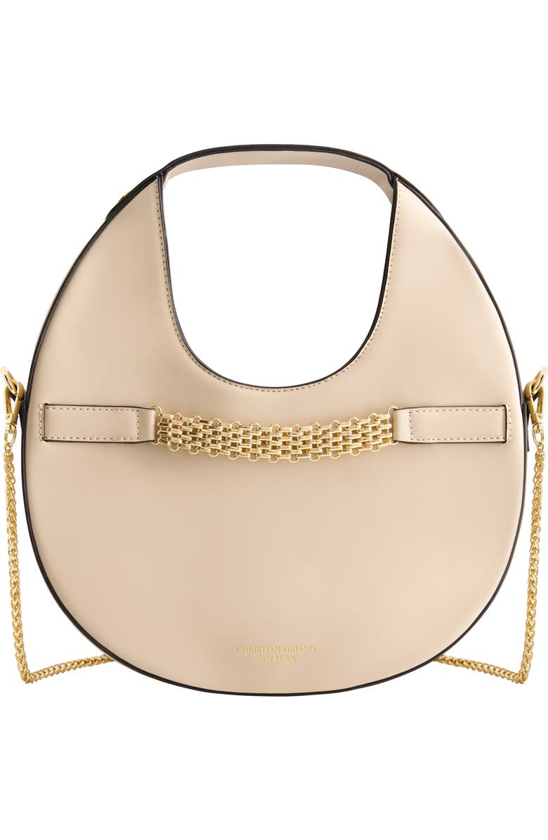 Christian Siriano Round Chain Strap Bag, Main, color,