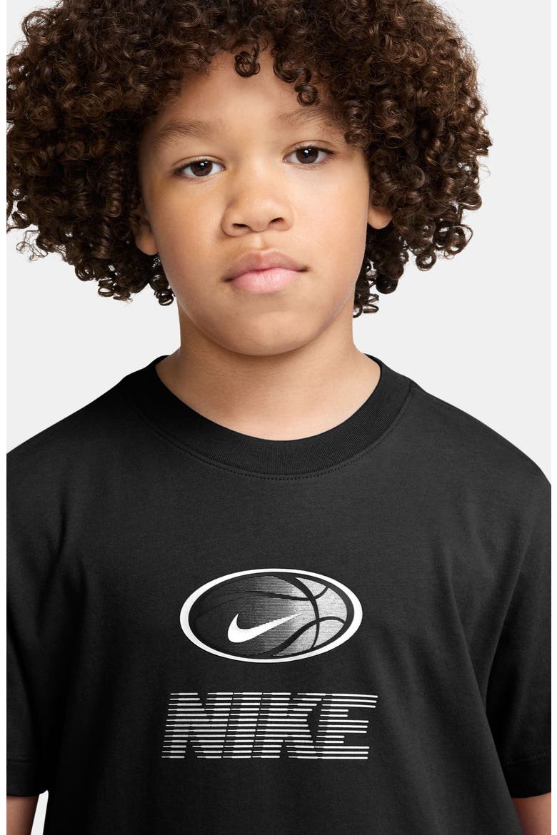 Kids' Dr-Fit Logo Graphic T-Shirt, Alternate, color, BLACK