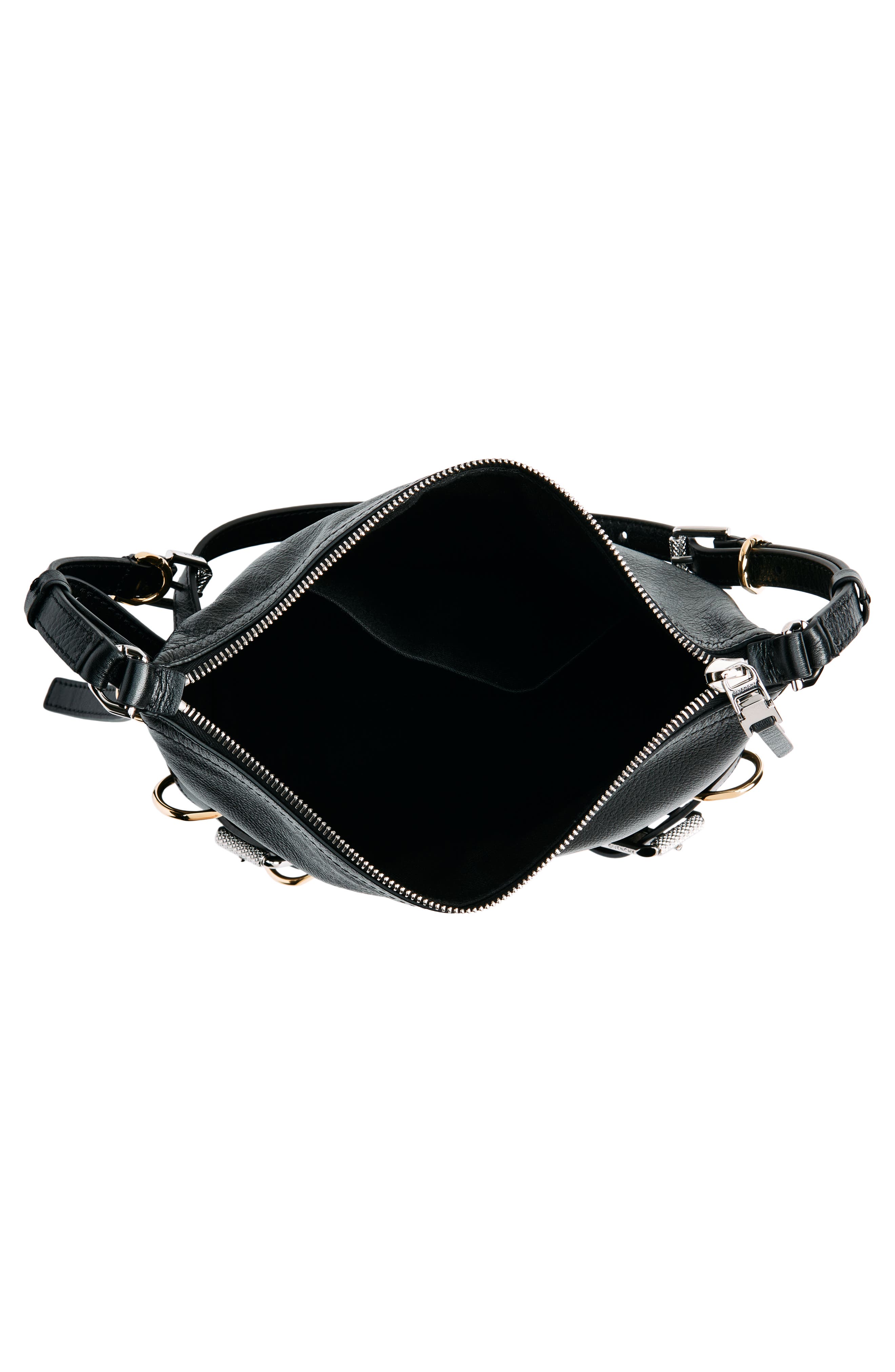 Givenchy Small Voyou Leather Shoulder Bag, Alternate, color, 