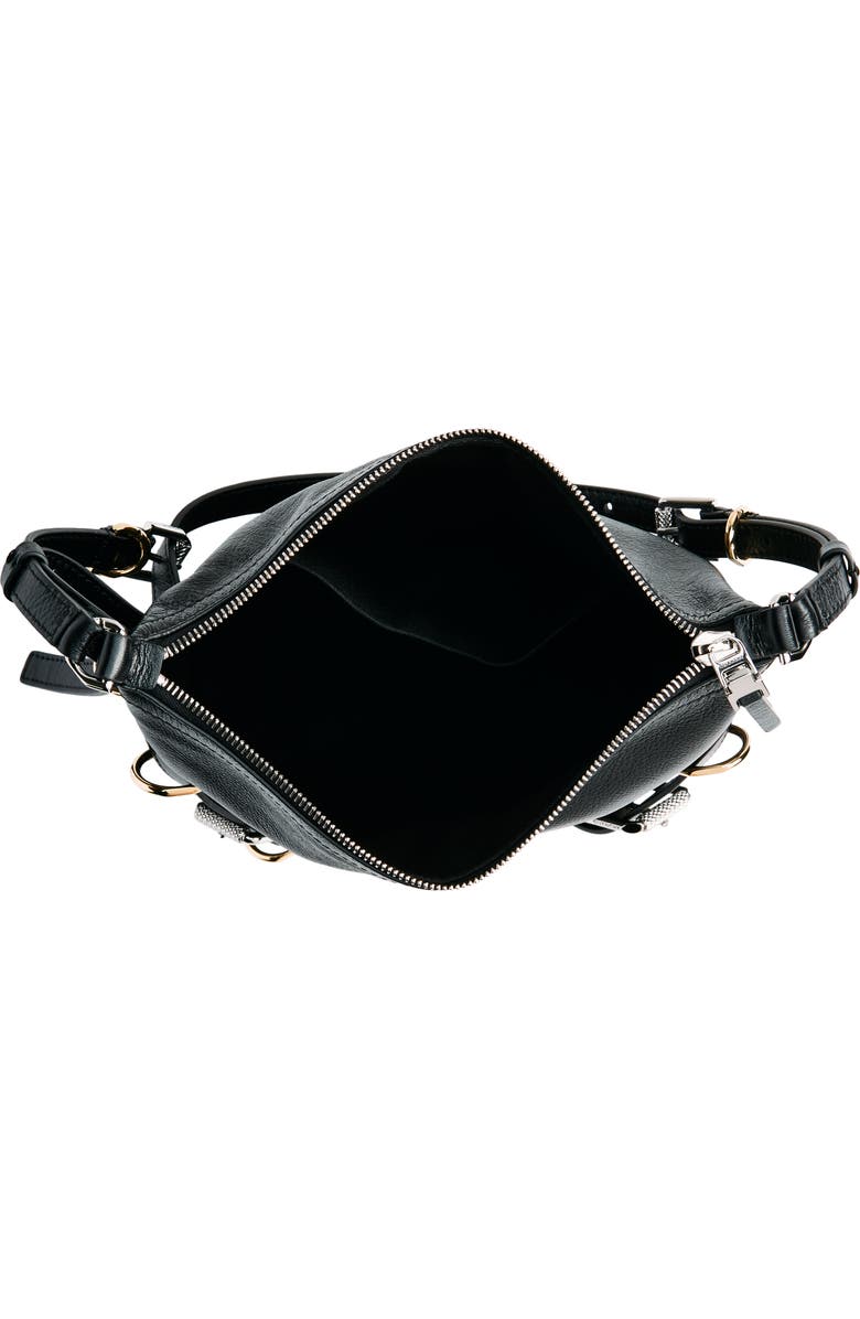 Givenchy Small Voyou Leather Shoulder Bag, Alternate, color,