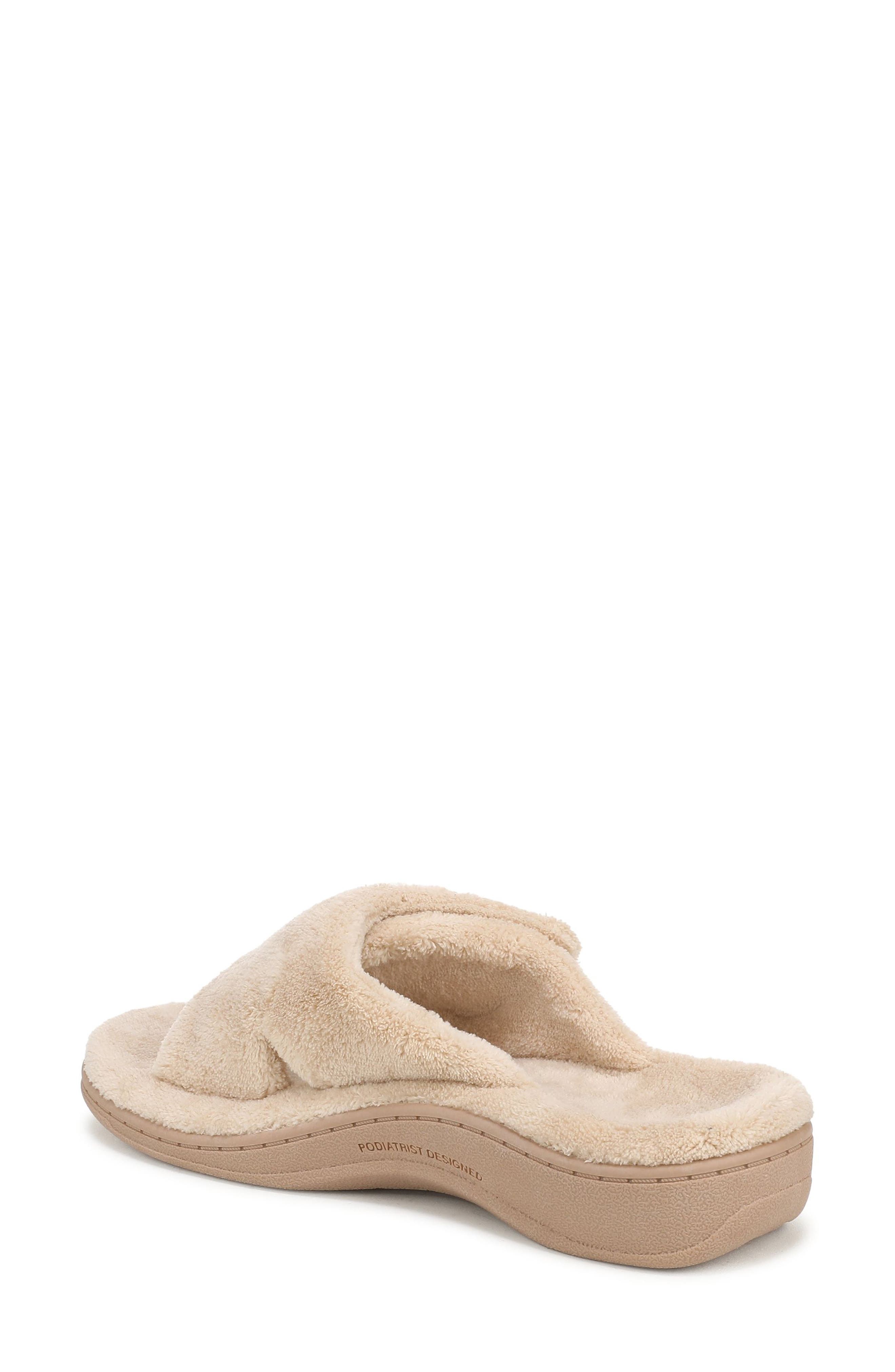 Relax Slipper, Alternate, color, TAN TERRY