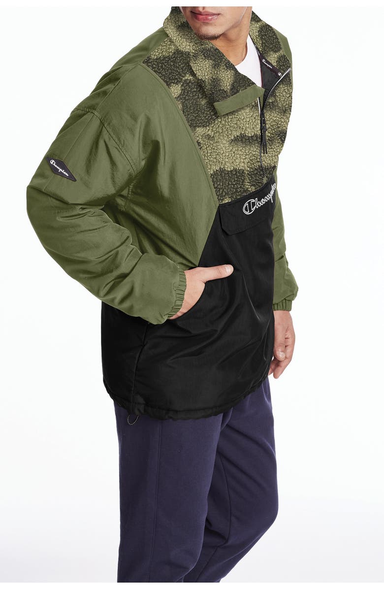 Champion Fleece Stadium Anorak, Alternate, color,