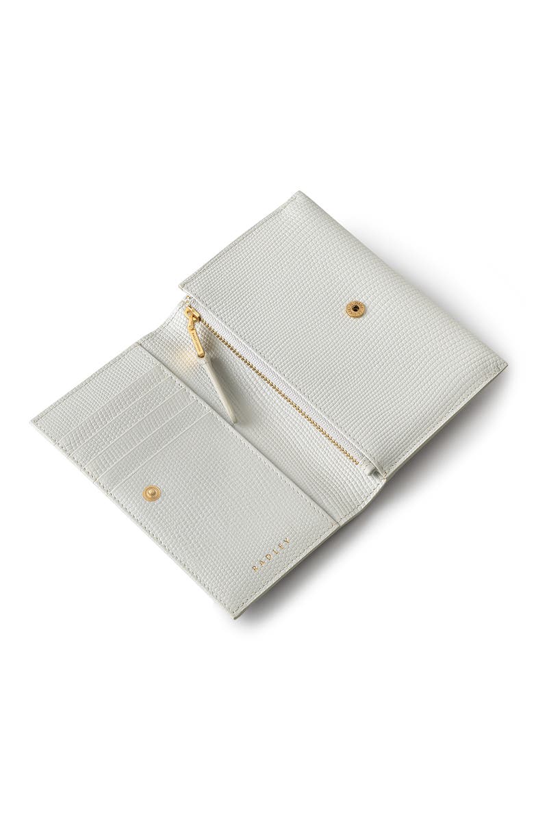 Radley Oak Street - Faux Python Medium Flapover Wallet, Alternate, color, 