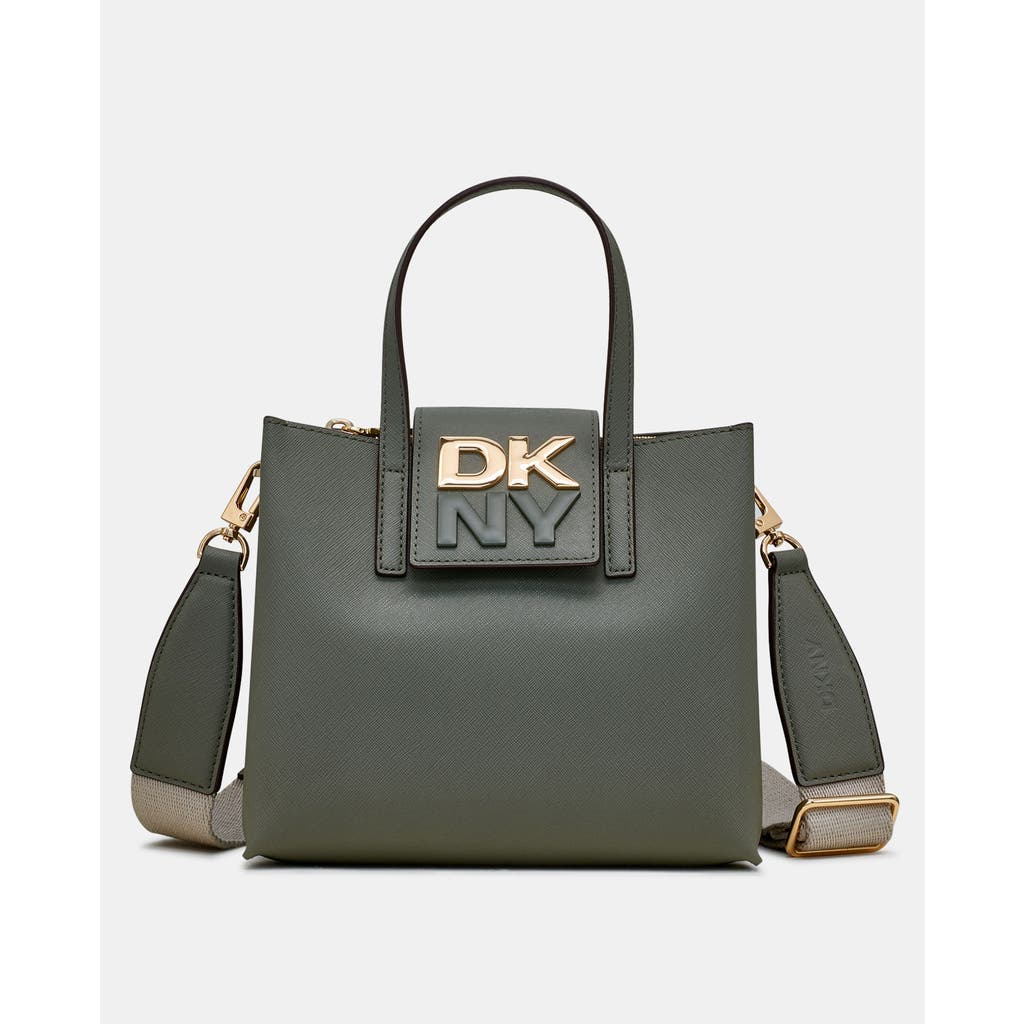 Dkny Faye Small Satchel In Olive