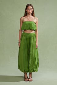AMUR Sonia Ruffle Top
