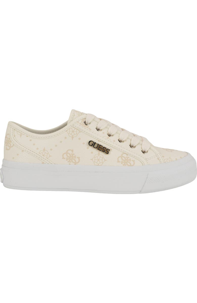 GUESS Jelexa Platform Sneaker, Alternate, color, White