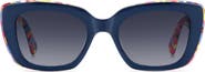Kate Spade New York jenell 51mm gradient rectangular sunglasses