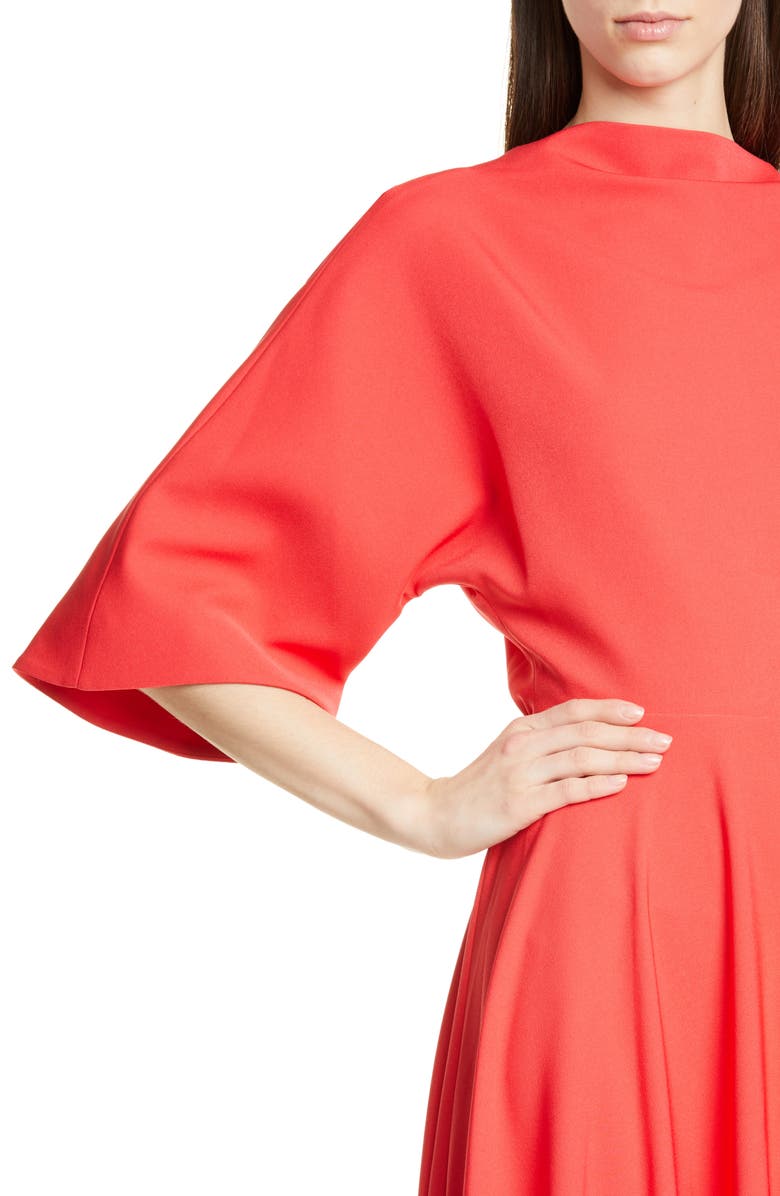 Roksanda Bow Back Midi Dress, Alternate, color,