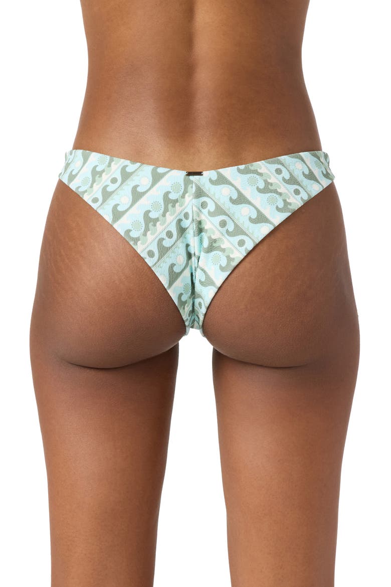 Balearic Waves Hermosa Bikini Bottoms, Alternate, color, STARLIGHT BLUE