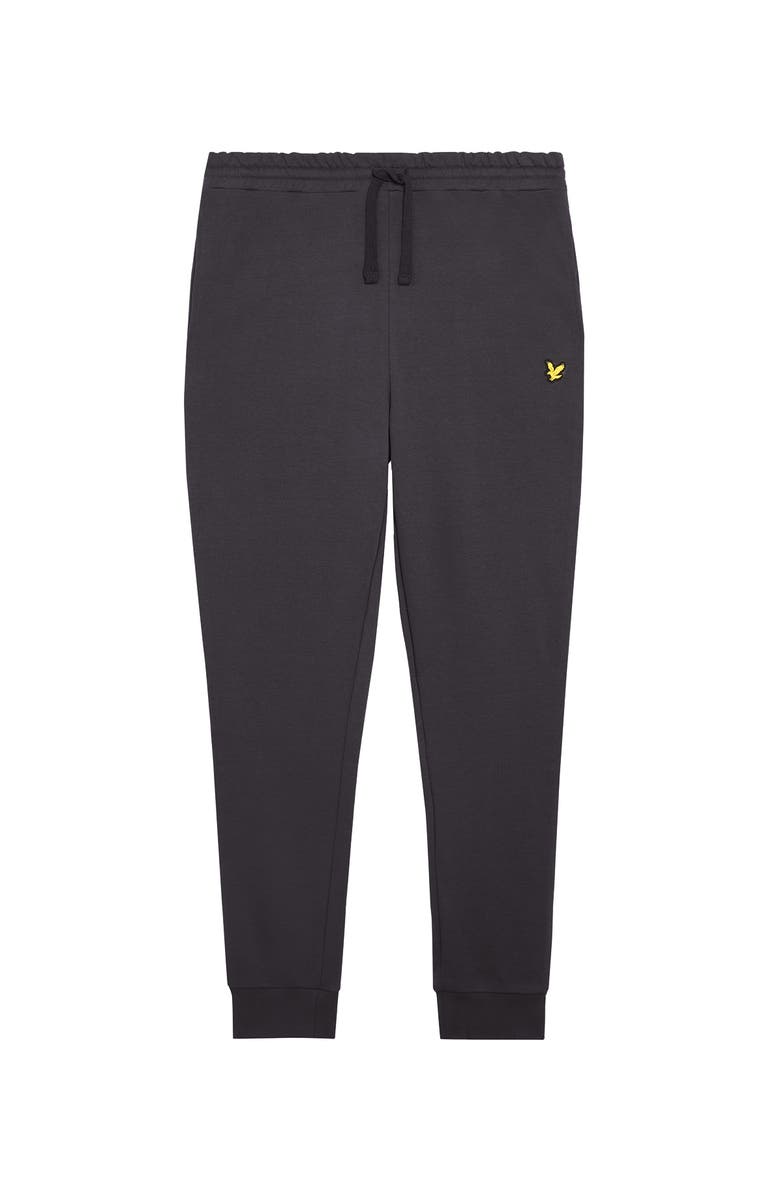 Lyle & Scott Tape Trackies, Alternate, color, Graphite