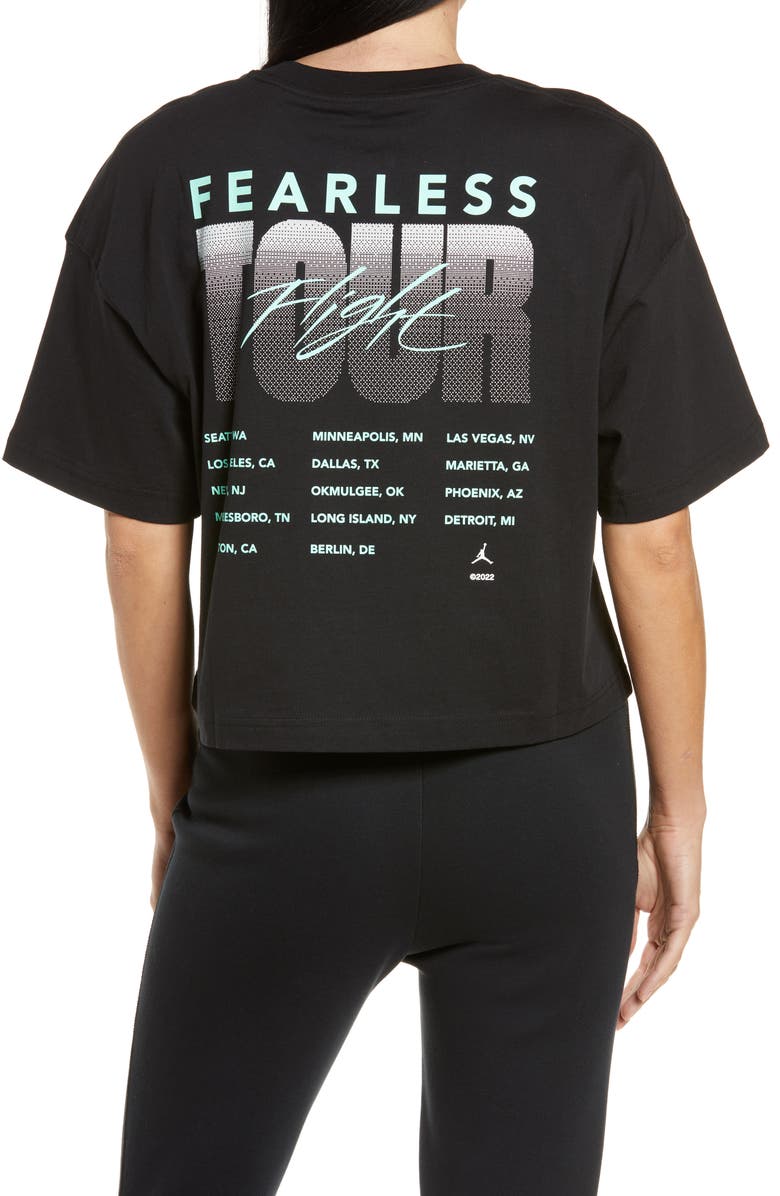 Jordan Women's Fearless Tour Boxy Graphic Tee, Alternate, color, 
