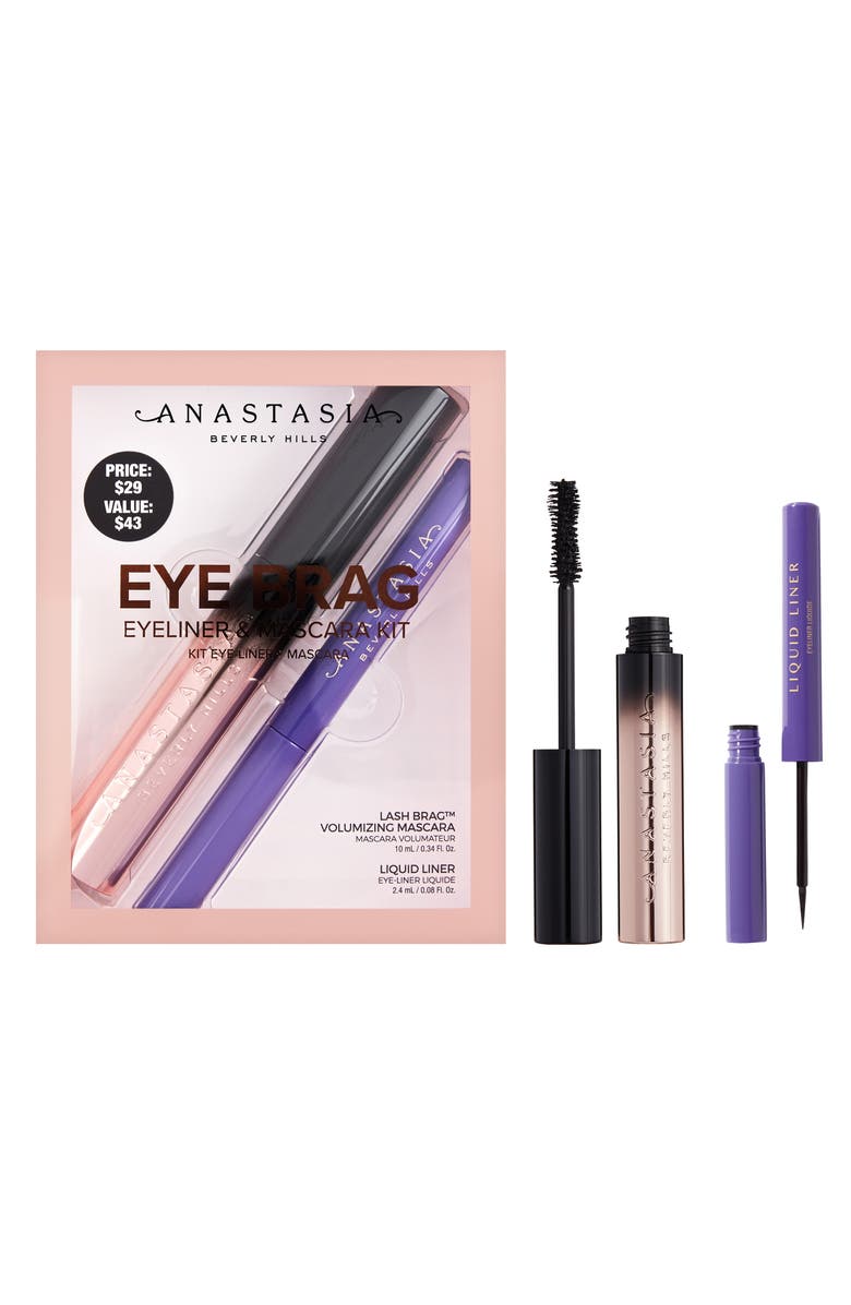 Anastasia Beverly Hills Eye Brag Eyeliner & Mascara Kit, Main, color,