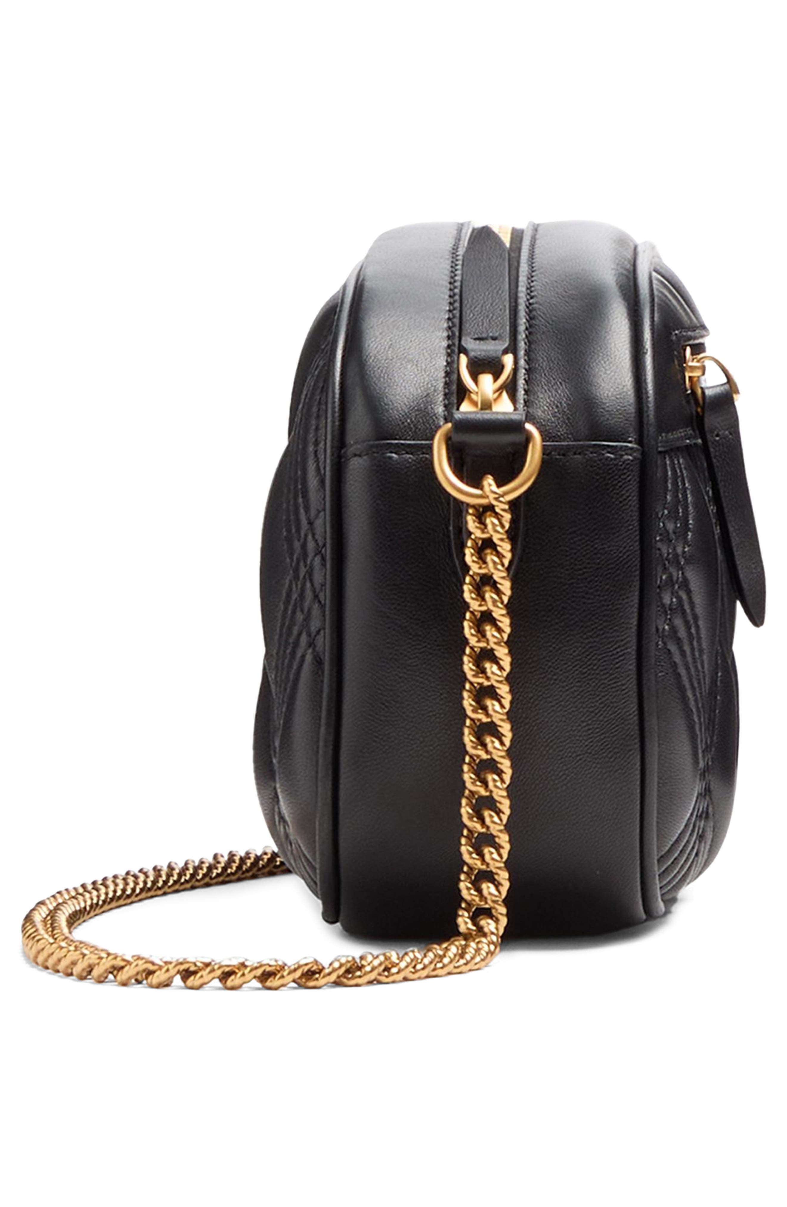 Valentino Garavani Quiltie 67 Quilted Leather Camera Bag, Alternate, color, 